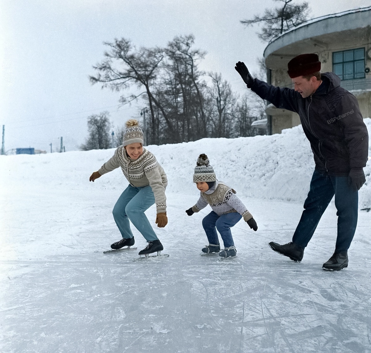 Ностальгические фотографии Советских зимних забав и просто интересных снимков