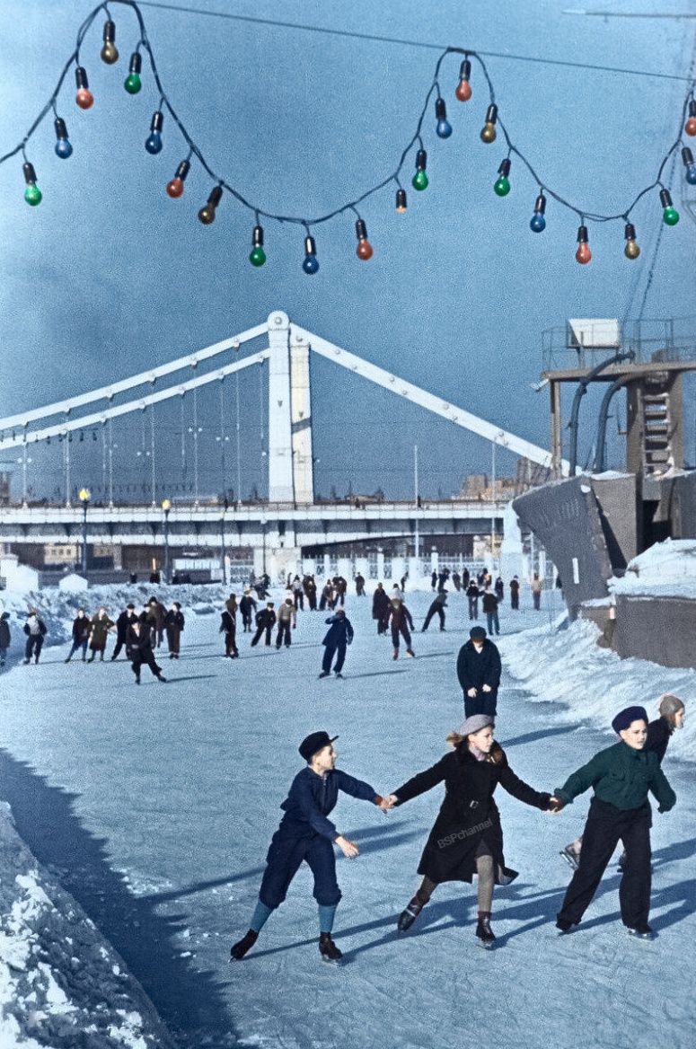Ностальгические фотографии Советских зимних забав и просто интересных снимков