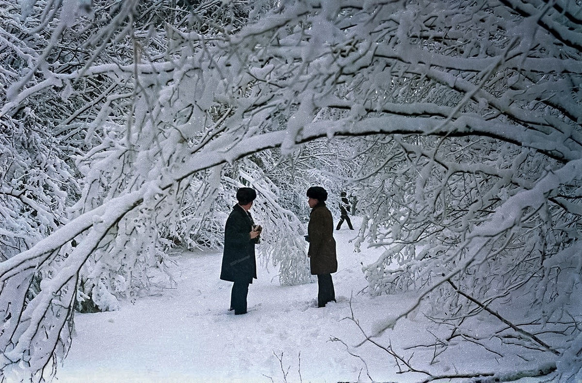 Ностальгические фотографии Советских зимних забав и просто интересных снимков