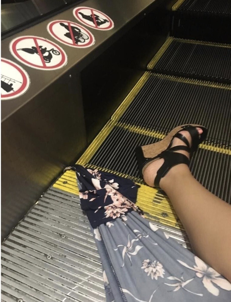 Эскалатор тоже может травмировать