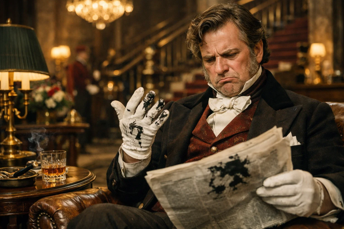 Однако была и другая очень важная причина связанная с качеством чернил