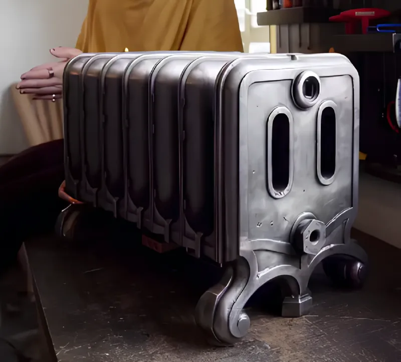 Парень собрал ПК внутри батареи