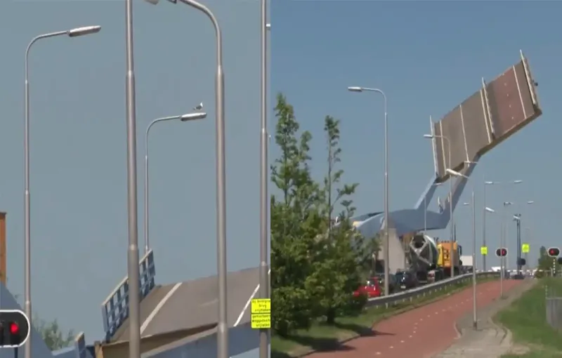 Необычный мост в Нидерландах