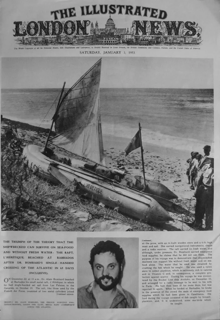 Отважный доктор, который добровольно организовал кораблекрушение и продержался 65 дней в океане на рыбе и морской воде