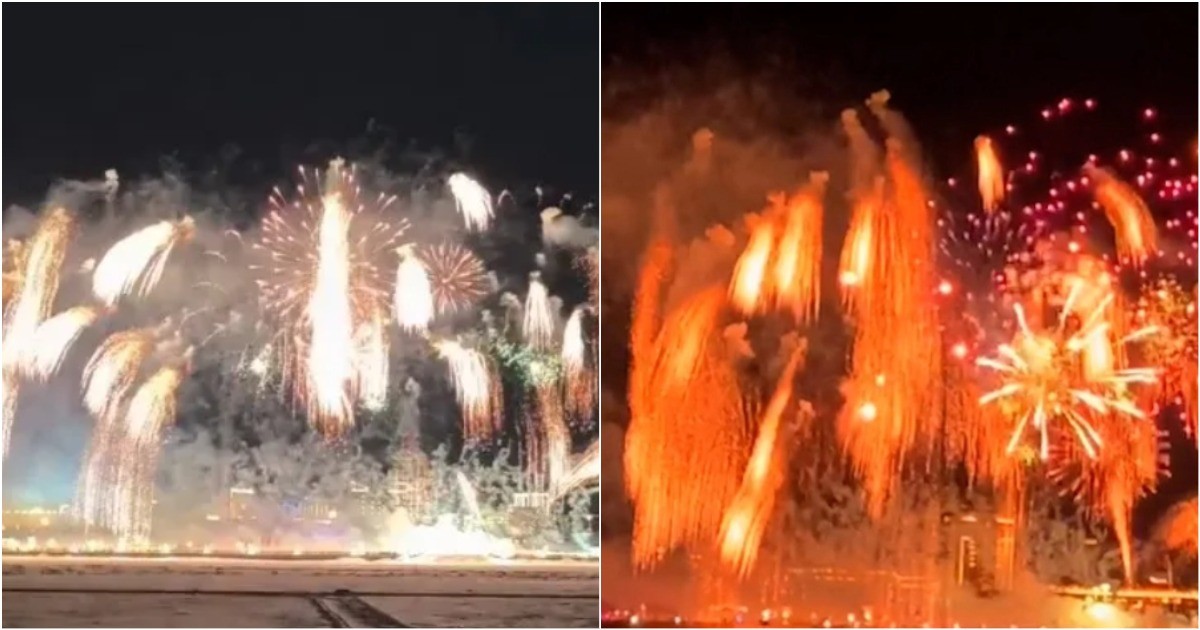 Новогодний фейерверк над границей: Хэйхэ осветил небо для соседей