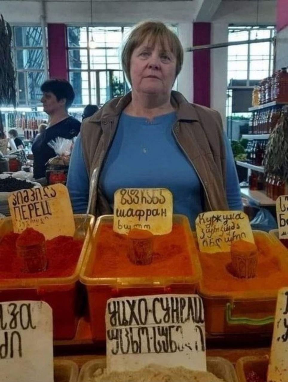А в это время в Германии. Говорят не фотошоп