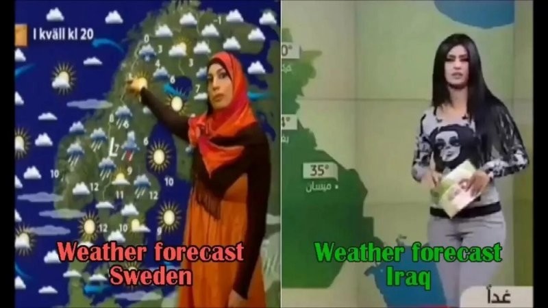 Прогноз погоды в Швеции больше не ведут белокурые шведки
