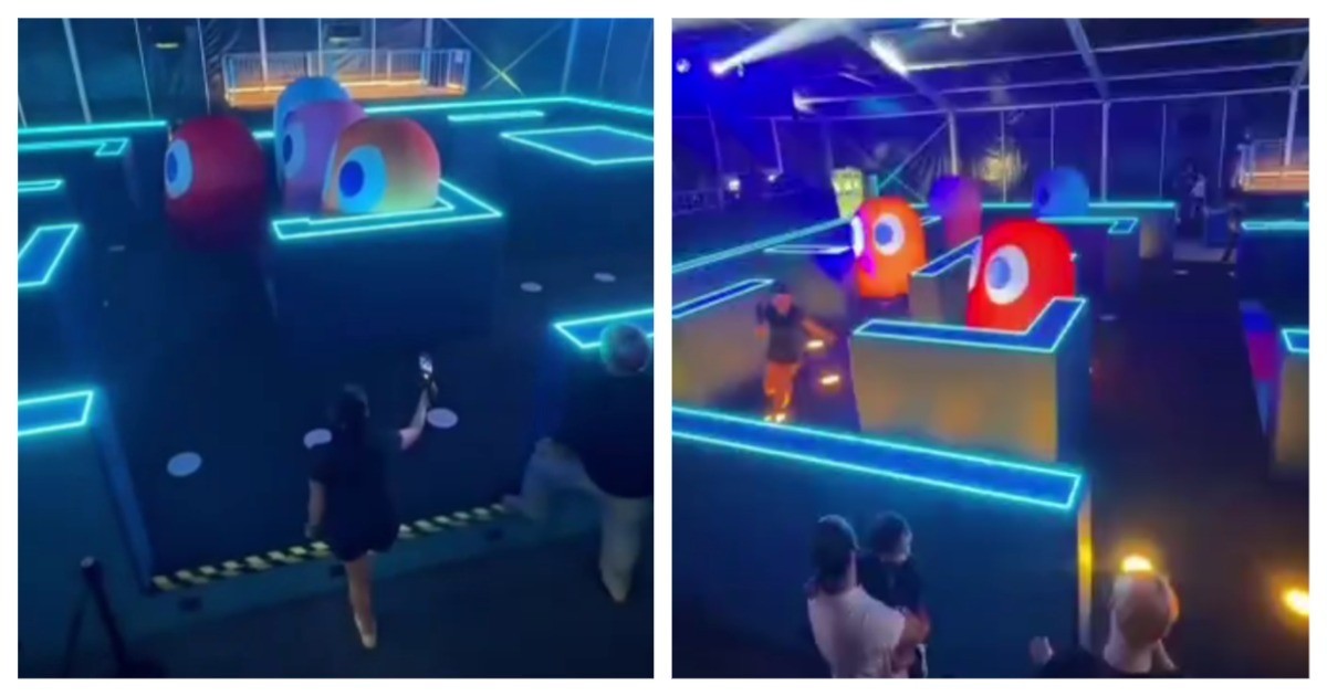 В Pac-Man можно сыграть в реальной жизни