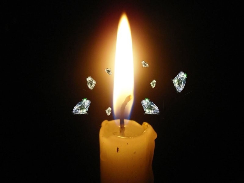 3. Сгорающие алмазы