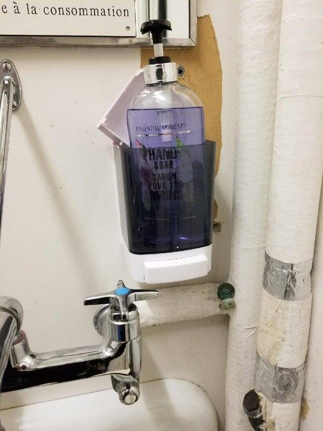 Зачем заливать мыло, когда можно так?