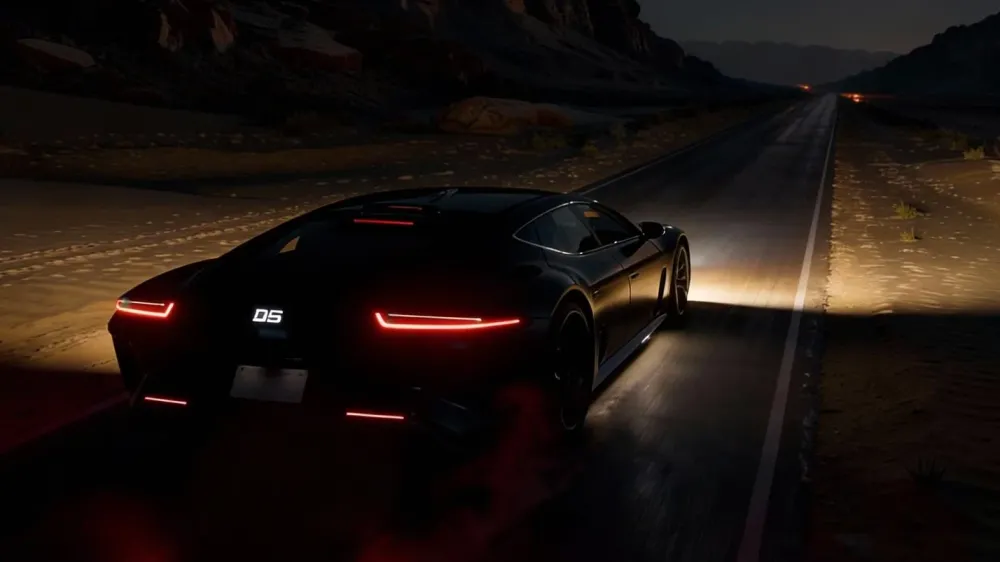 В США разработали суперкар специально для езды по ночам