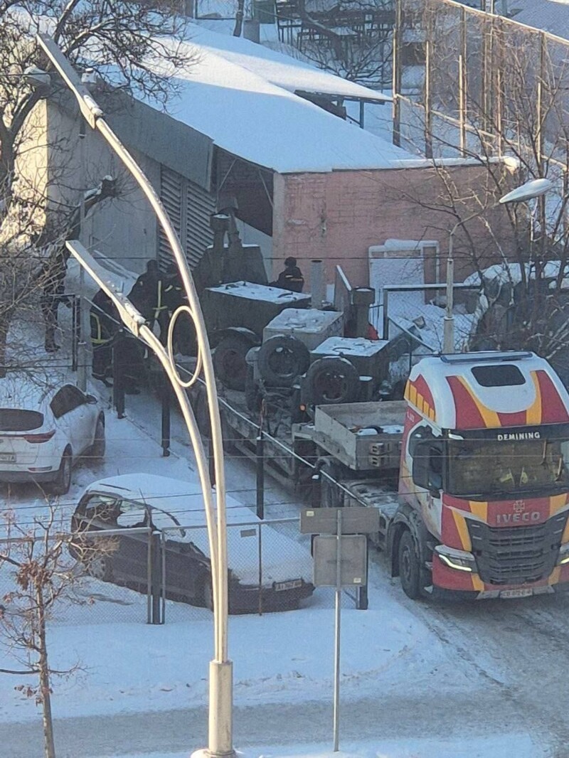 В Куив завозятся дрова и полевые кухни. Опыт майдана пригодился