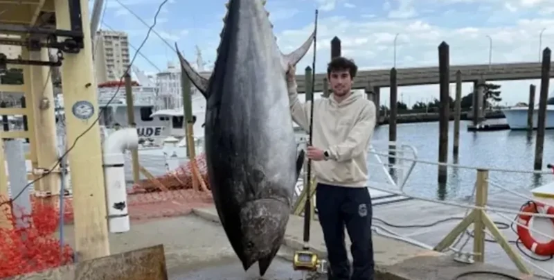 Рыбак похвастался рекордным уловом весом почти 380 кг