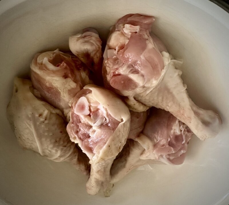 Куриные булдыжки в духовке, но после маринада