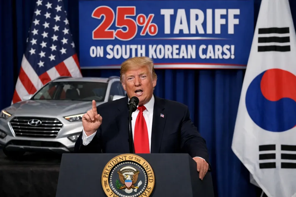 Трамп объявил о повышении пошлин на автомобили из Южной Кореи до 25 процентов