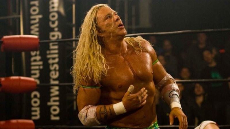 6. Микки Рурк в «Рестлере» (2008)