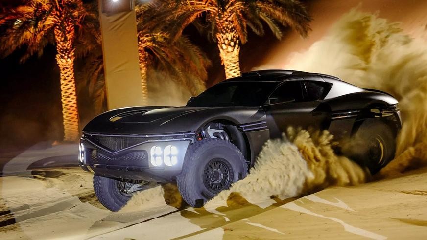 Genesis построила внедорожный концепт с 1100-сильным V8