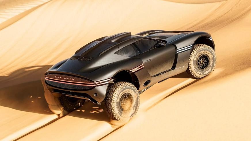 Genesis построила внедорожный концепт с 1100-сильным V8