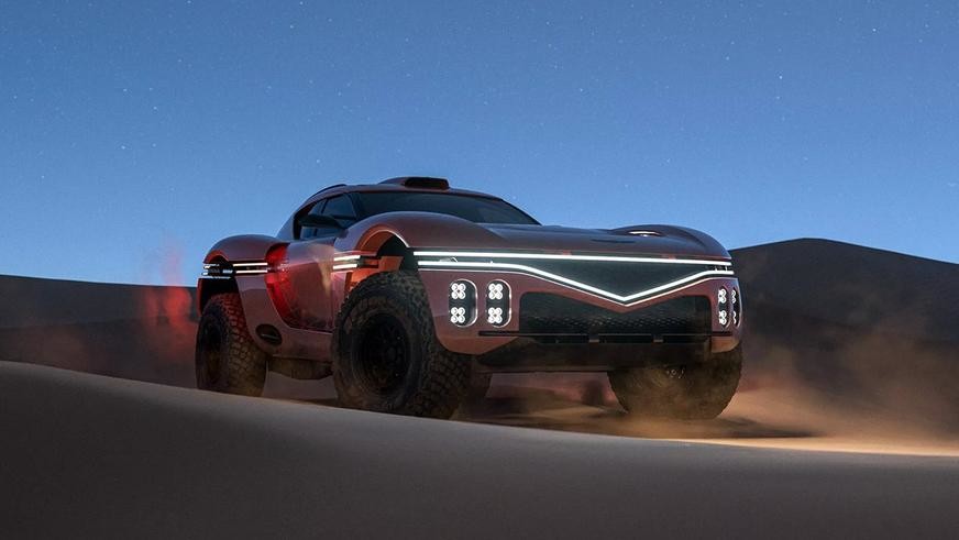 Genesis построила внедорожный концепт с 1100-сильным V8