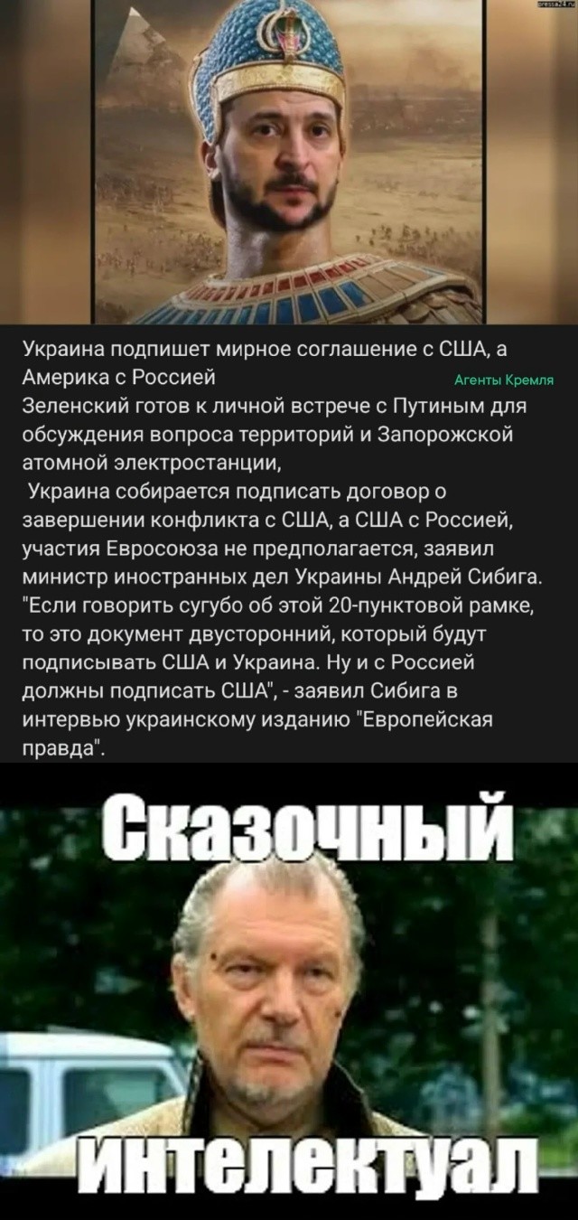 Кто-нибудь объясните этому недоминистру Сибиге какой он "сказочный гений"