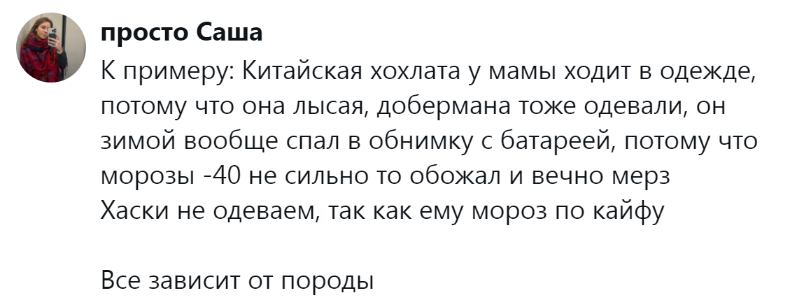 12. Всё зависит от породы