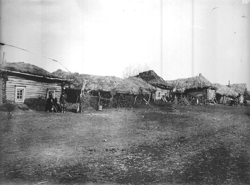 Село Черновское Сергачского уезда. Нижегородская губерния, 1891—1892 годы.