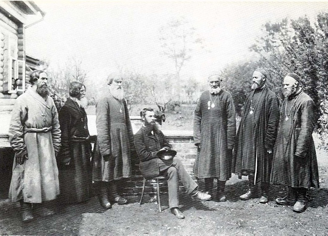 Волостные старшины у земского начальника. Нижегородская губерния, 1891—1892 годы.
