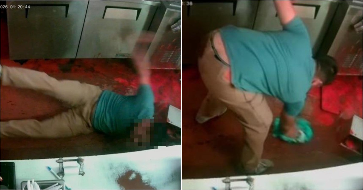 Мужчина «ограбил» магазин мороженого, но сначала убрал беспорядок