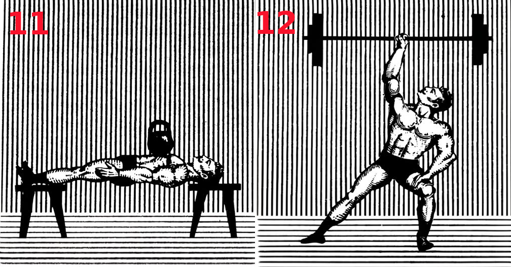 Комплекс упражнений с гирями русских атлетов начала ХХ века