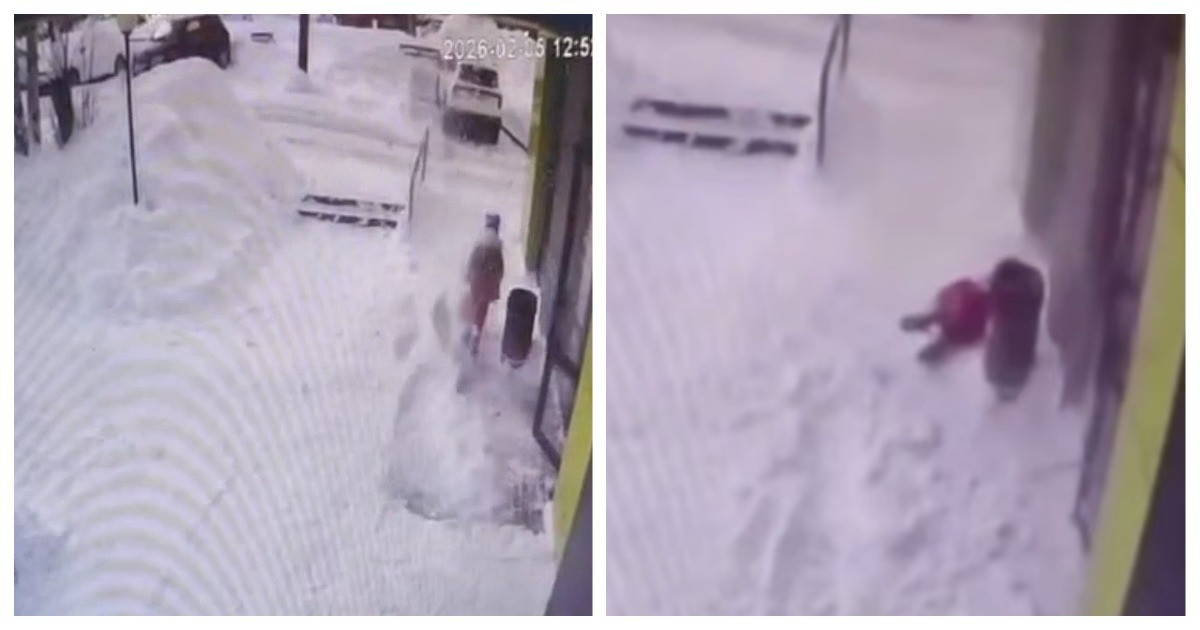 Школьница получила травму головы из-за снега, упавшего с крыши
