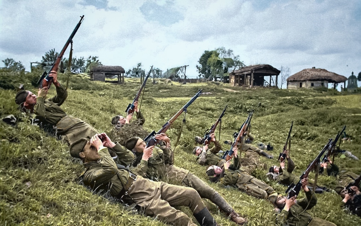 Фронт и тыл Великой Отечественной Войны на снимках