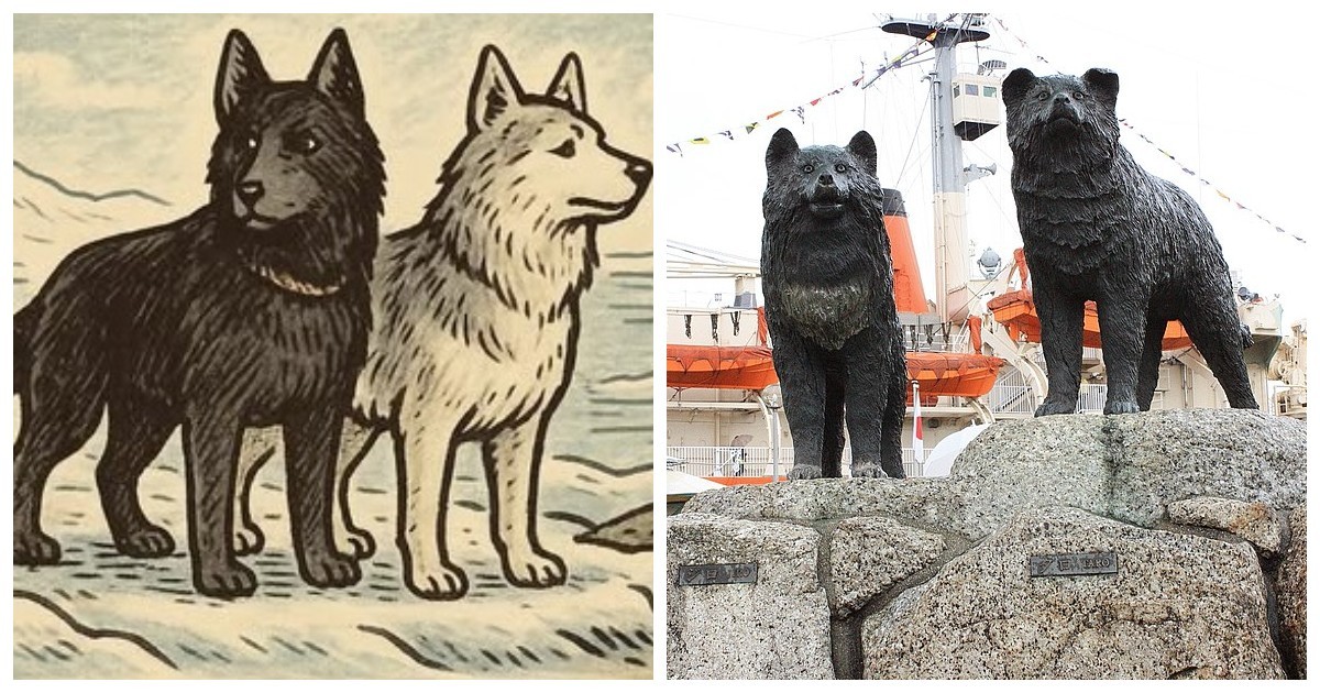 Антарктическая одиссея двух хаски: как Таро и Дзиро победили Антарктиду