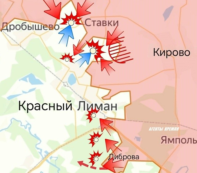 Наши войска добились серьезного успеха под Красным Лиманом в ДНР: уничтожено более 80% техники нескольких украинских механизированных бригад (53-й, 60-й и 63-й)