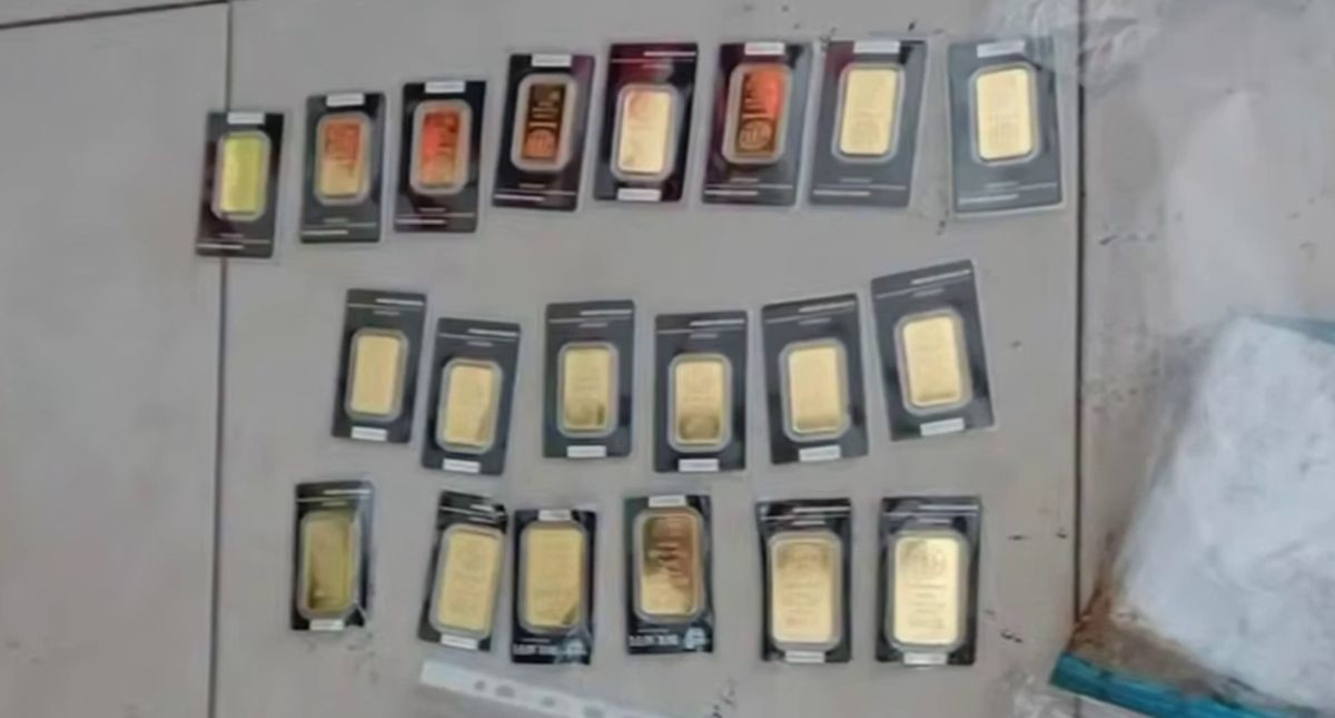 Итальянец случайно выбросил в мусор 20 золотых слитков