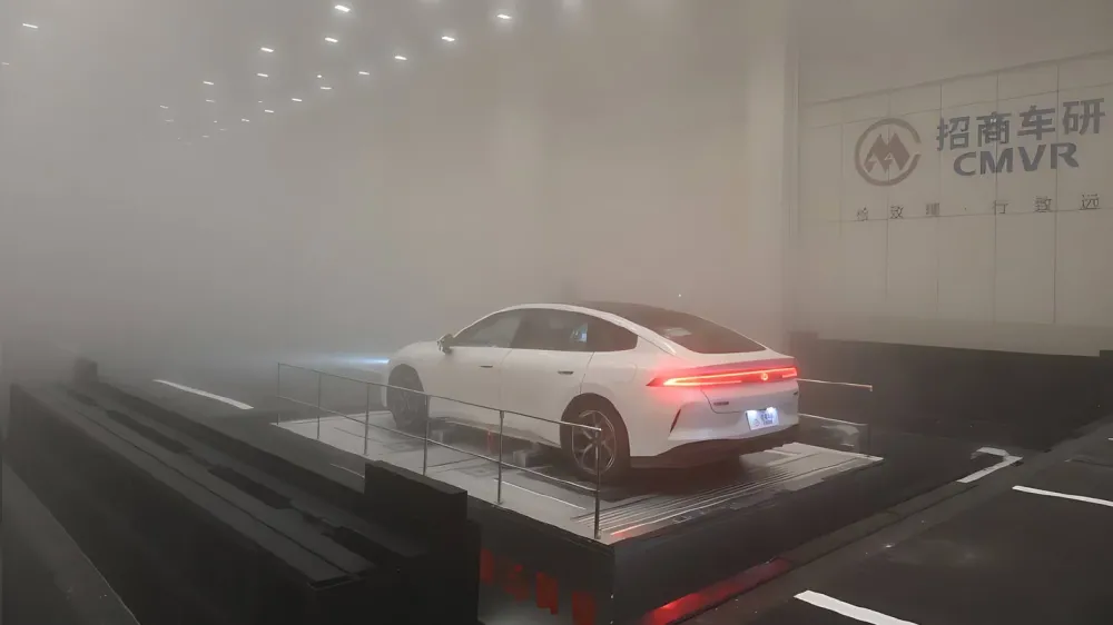 В Китае заработала лаборатория для испытаний безопасности автомобилей в экстремальных условиях