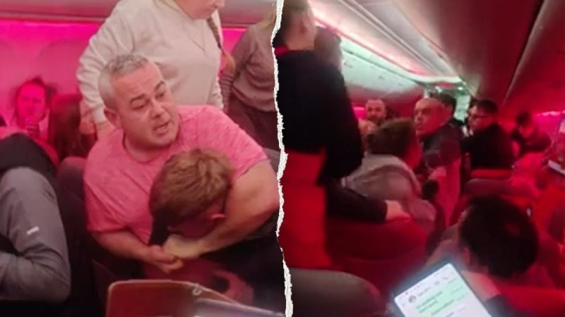 Пассажиры устроили  драку на борту британского самолета: тот был вынужден изменить направление