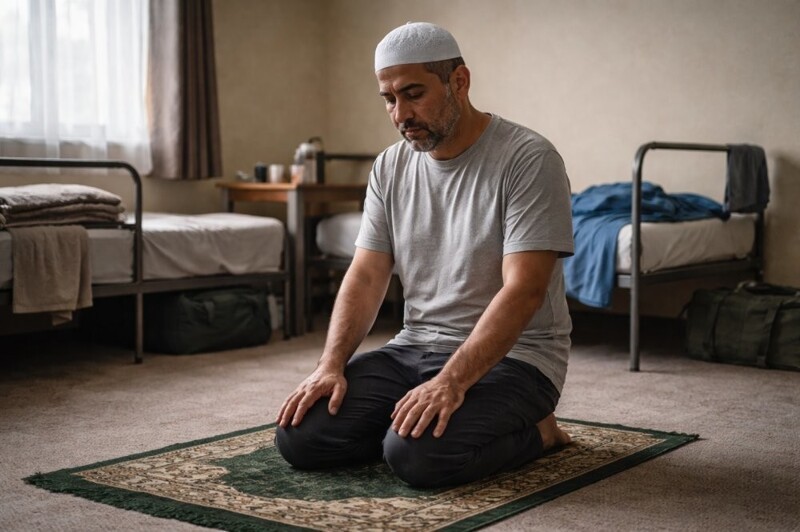 В ХМАО суд выдворил приезжего из страны из-за намаза в общежитии