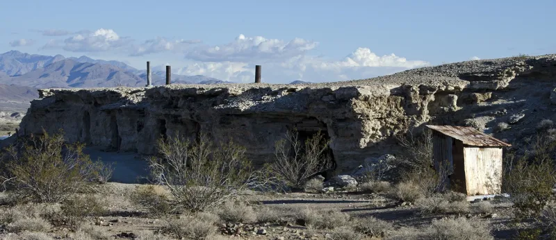 Дублинское ущелье: подземный город золотоискателей в скалах Долины Смерти
