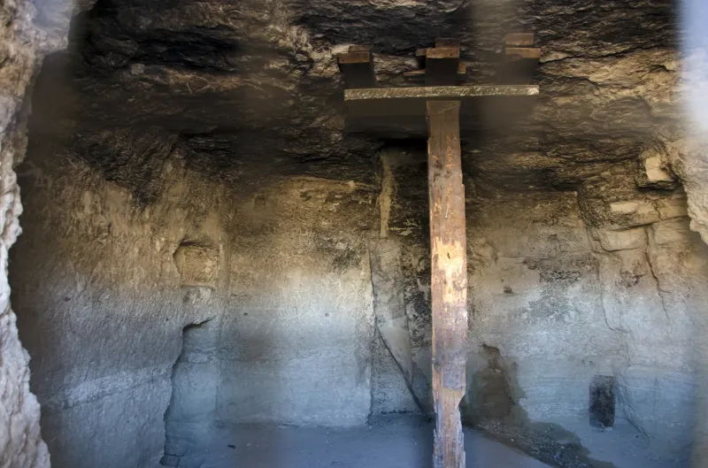 Дублинское ущелье: подземный город золотоискателей в скалах Долины Смерти