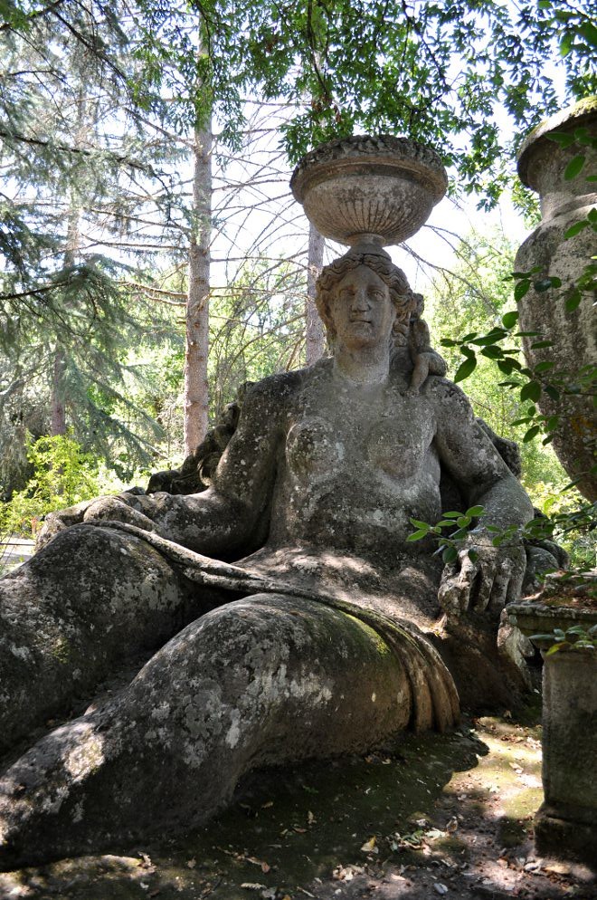 Таинственный лес Бомарцо, ставший домом для порождений герцогской тоски