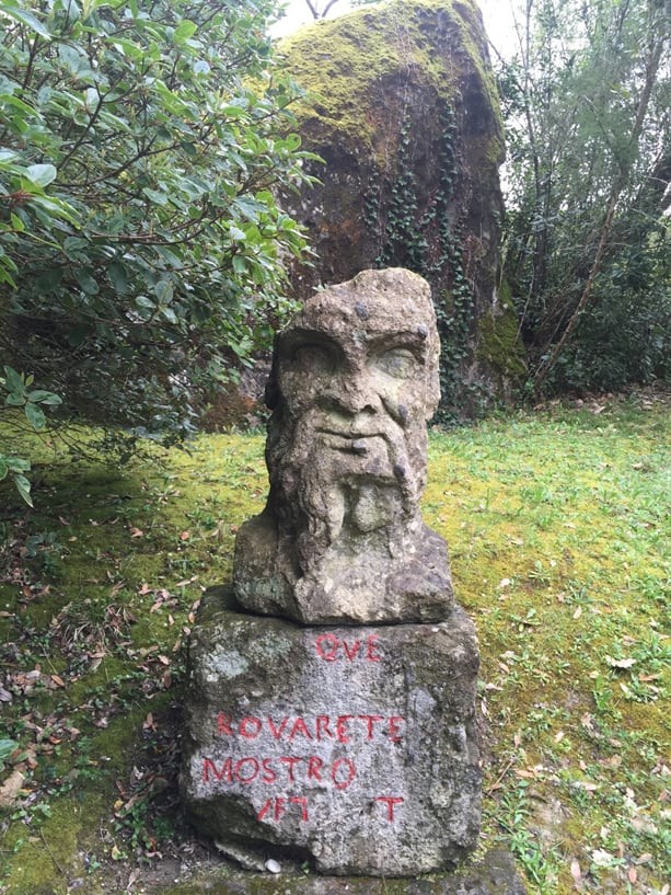 Таинственный лес Бомарцо, ставший домом для порождений герцогской тоски