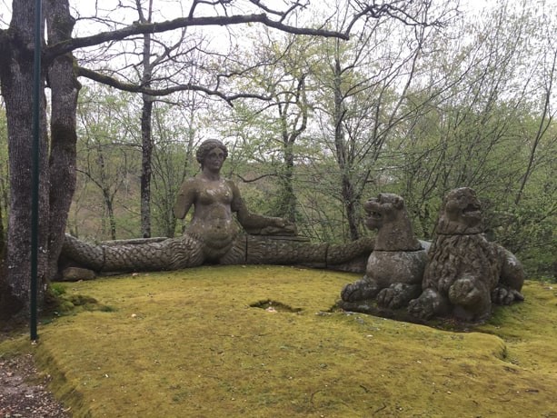 Таинственный лес Бомарцо, ставший домом для порождений герцогской тоски