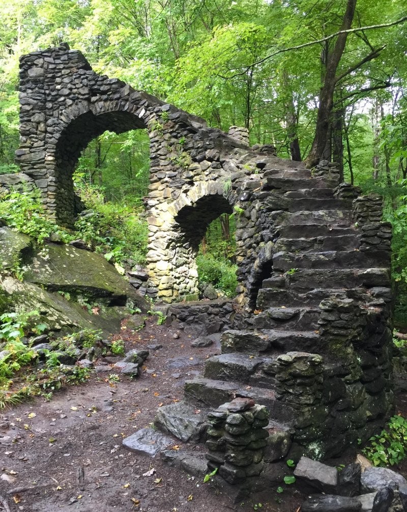 6. Ступени в никуда в лесах Нью-Гэмпшира