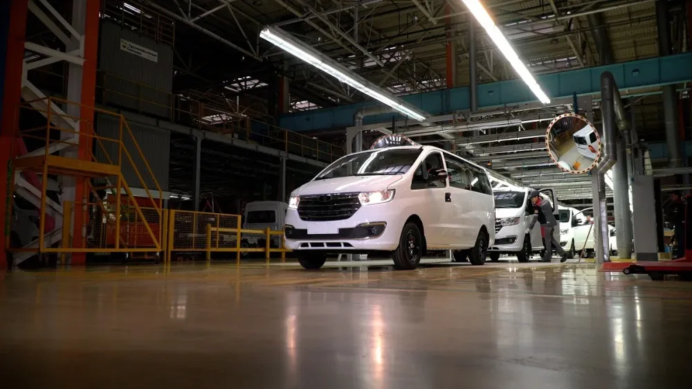 Запущено производство недорогого вэна Sollers SF1 для России