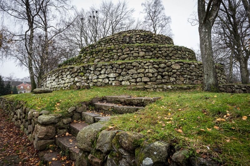 Уникальный памятник инженерной мысли Общий план сооружения Стенбергет