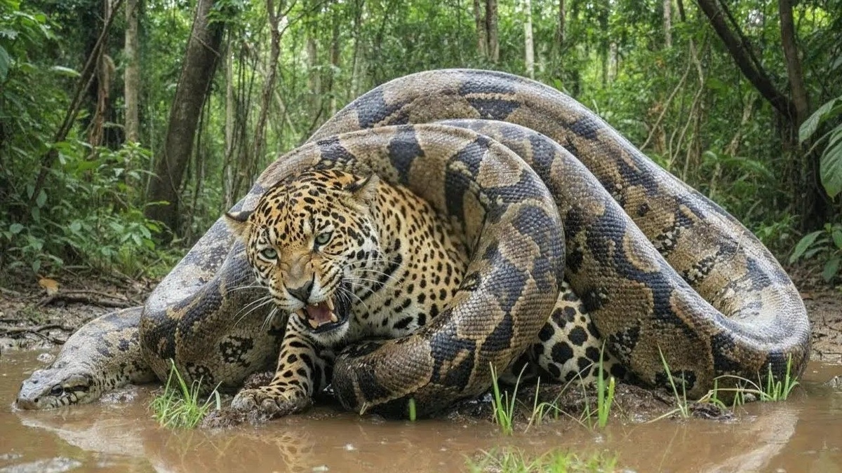 Анаконда:  5 фактов, которые ломают шаблоны об этой змее