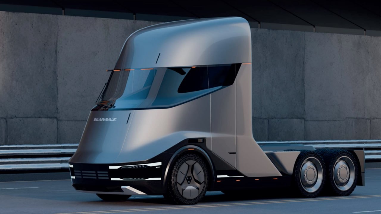 Молодые дизайнеры представили футуристичные концепты новых КАМАЗов
