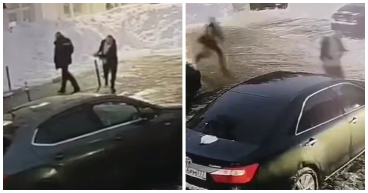 В Москве осуждённый в наручниках сбежал от полицейского