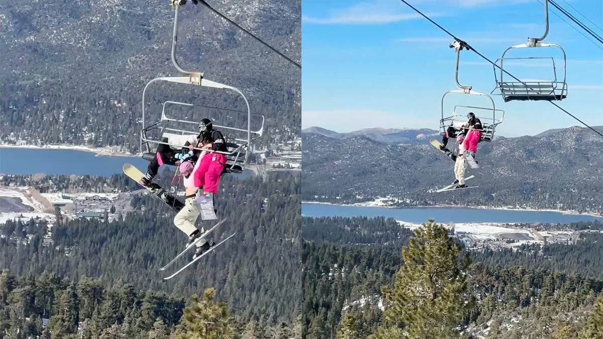 Шутка на подъёмнике едва не превратилась в катастрофу