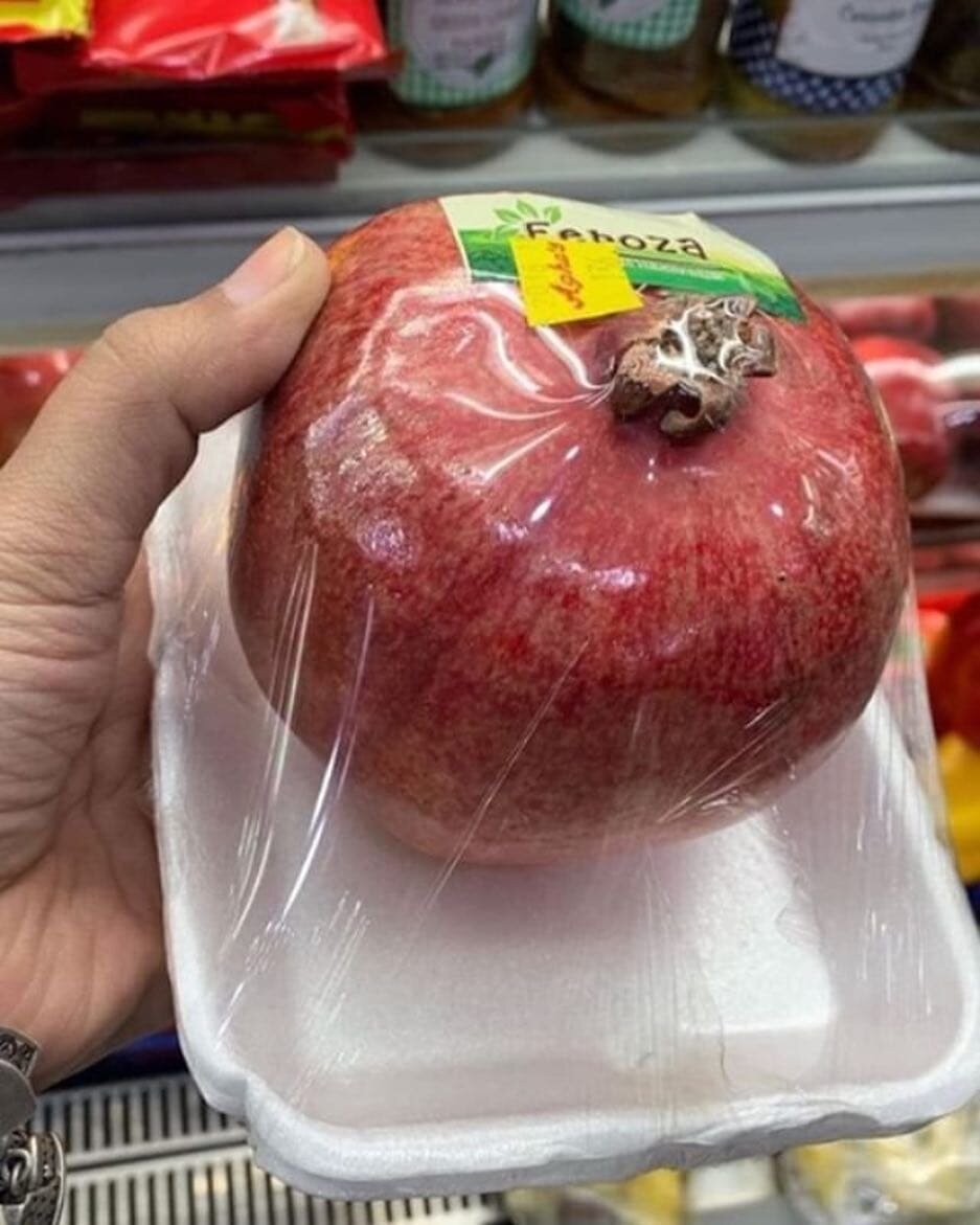 15. Этому гранату достались все виды упаковки?!